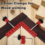 4-Pack 5.5-Inch Corner Clamps for Woodworking