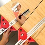 Violetfox 43.9 cm Adjustable Angle Measuring Tool