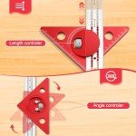 Violetfox 43.9 cm Adjustable Angle Measuring Tool