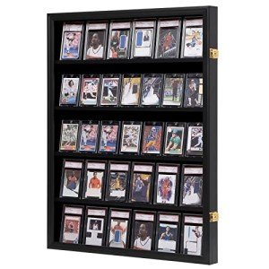 VERANI Wall Display Case for 35 Sports Cards