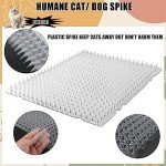 12-Pack Cat Scat Spike Mat for Indoor Outdoor Use