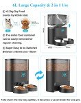 HoneyGuaridan 6L Automatic Feeder for Cats & Dogs