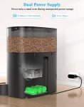 HoneyGuaridan 6L Automatic Feeder for Cats & Dogs