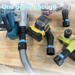 12-Foot Dust Collection Hose Kit, 1 1/4 Inch