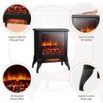Electric Fireplace Heater with 3D Flame Effect