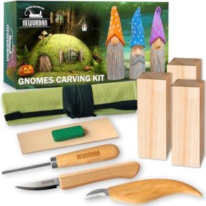 Beginner Wood Carving Kit - Gnome Whittling Tools