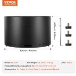 Portable Smokeless Fire Pit for Outdoor Use