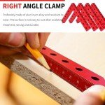 90-Degree Corner Clamps for Woodworking (Set of 4)