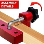 90-Degree Corner Clamps for Woodworking (Set of 4)