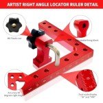 90-Degree Corner Clamps for Woodworking (Set of 4)