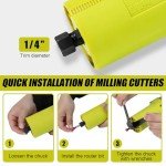 DEWINNER 800W Compact Wood Router Tool
