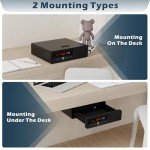 Z ZLJUAN Quick Access Handgun Safe for Two