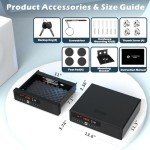 Z ZLJUAN Quick Access Handgun Safe for Two
