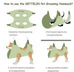 Pet Grooming Hammock Harness for Cats & Dogs