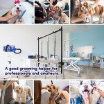 Adjustable Pet Grooming Arm with Clamps and Noose