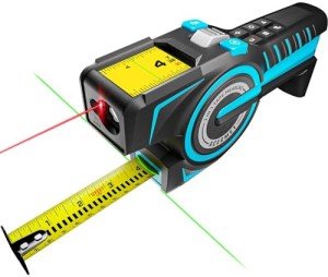 3-in-1 Laser & Digital Tape Measure Tool