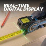 3-in-1 Laser & Digital Tape Measure Tool