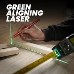 3-in-1 Laser & Digital Tape Measure Tool