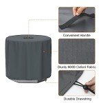 BBQ-PLUS 50cm Portable Fire Pit Cover