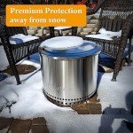 BBQ-PLUS 50cm Portable Fire Pit Cover