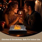 Portable Rectangle Fire Pit with S'mores Kit