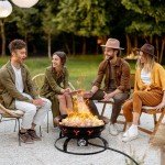 Compact Portable Propane Fire Pit for Outdoor Fun