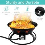 Compact Portable Propane Fire Pit for Outdoor Fun