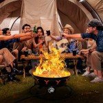 Compact Portable Propane Fire Pit for Outdoor Fun