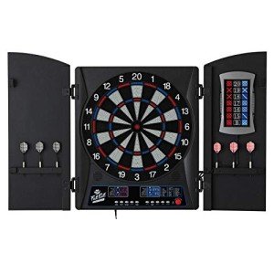 Fat Cat Mercury Electronic Dartboard with Cabinet