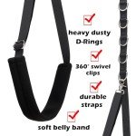 FURSDOLY Dog Grooming Extension Loops - Black
