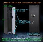 Langger Gun Safe for 5 Rifles with Quick Access