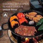 Portable Smokeless Chiminea with Grill Accessories