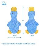 Cute Crinkle Duck Dog Toy for All Breeds