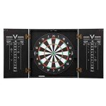 Viper Hideaway Cabinet with Steel-Tip Dartboard Set