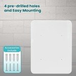 Wall-Mounted Steel Medical Organizer with Lock