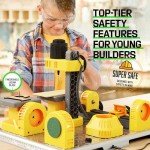 Kids 4-in-1 Woodworking Station & Tool Set