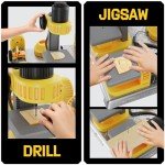 Kids 4-in-1 Woodworking Station & Tool Set