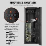 VEVOR Digital Keypad Rifle Safe for Home Storage