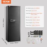 VEVOR Digital Keypad Rifle Safe for Home Storage