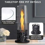Skypatio Spiral Flame Tabletop Fire Pit Decor
