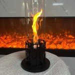 Skypatio Spiral Flame Tabletop Fire Pit Decor
