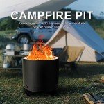Large Stainless Steel Smokeless Outdoor Fire Pit