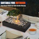 Cobblestone Tabletop Fire Pit for Indoor/Outdoor Use