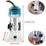 Cozyel 800W Palm Router for Woodworking Projects