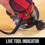 Powerful 10 Amp Corded Fixed Base Router