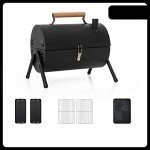 VBESTLIFE Portable Charcoal BBQ Grill for Outdoors