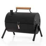 VBESTLIFE Portable Charcoal BBQ Grill for Outdoors