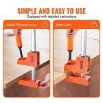 VEVOR 127cm Woodworking Parallel Clamp Set of 2