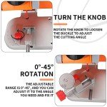 NuoDunco Mini Cut-Off Chop Saw for DIY