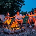 Portable Outdoor Fire Pit for Camping and Backyard